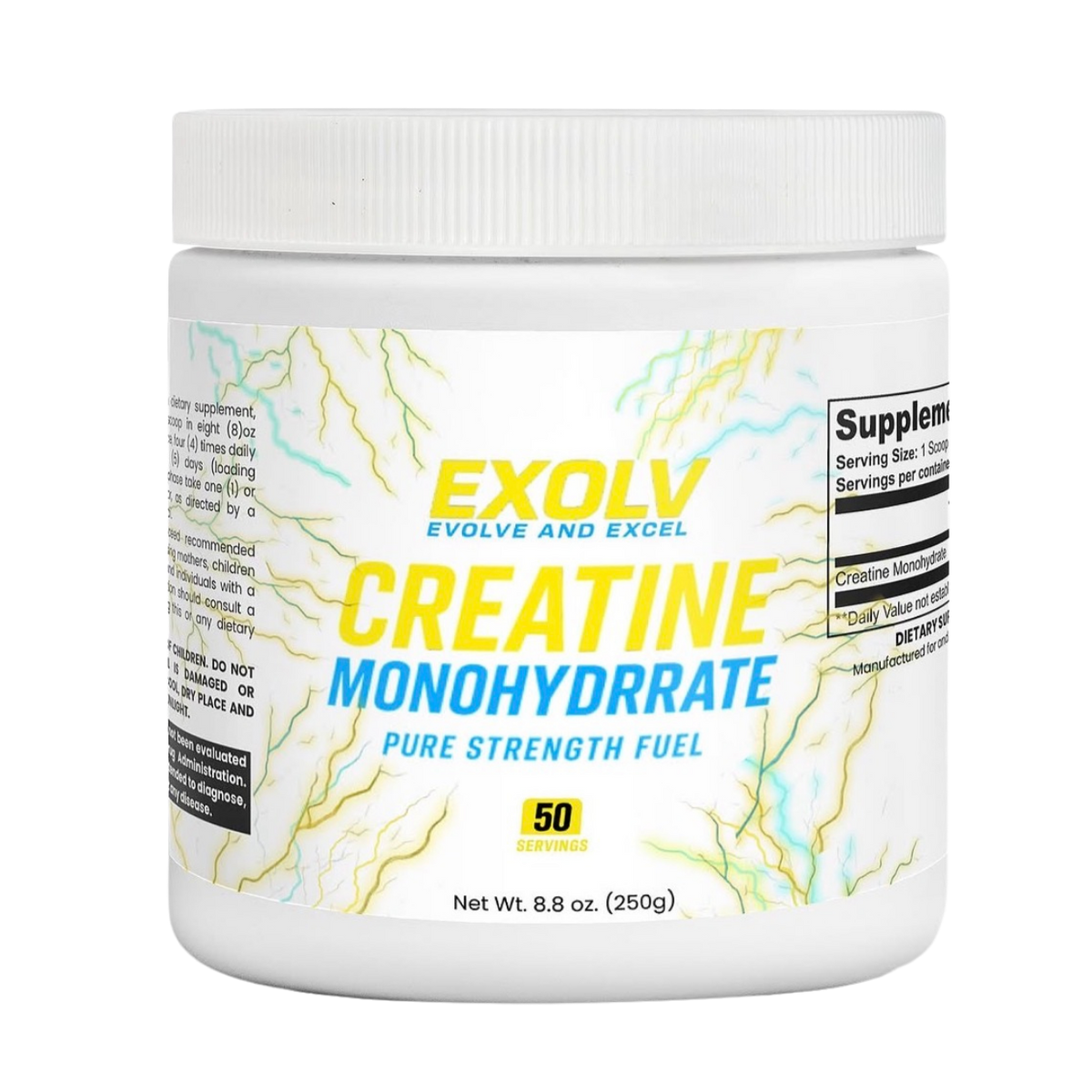 Exolv Creatine Monohydrate — Premium Muscle & Performance Fuel