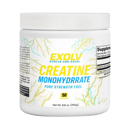 Exolv Creatine Monohydrate — Premium Muscle & Performance Fuel
